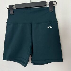 AYBL Core Shorts in Dark Green